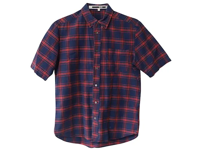 Alexander McQueen Camisa de manga corta de algodón multicolor McQ Impresión de pitón 