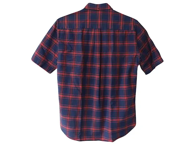 Alexander McQueen Camisa de manga corta de algodón multicolor McQ Impresión de pitón 