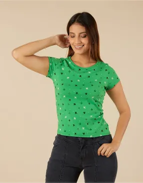 Polo manga corta verde mm